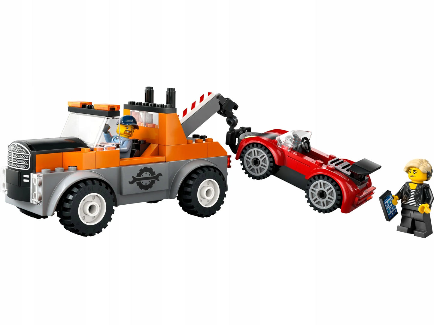 LEGO - CITY - SPORTINIO AUTOMOBILIO VILKIMAS IR REMONTAS - 60435