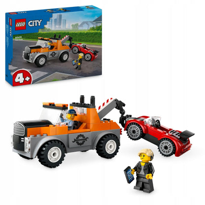 LEGO - CITY - SPORTINIO AUTOMOBILIO VILKIMAS IR REMONTAS - 60435