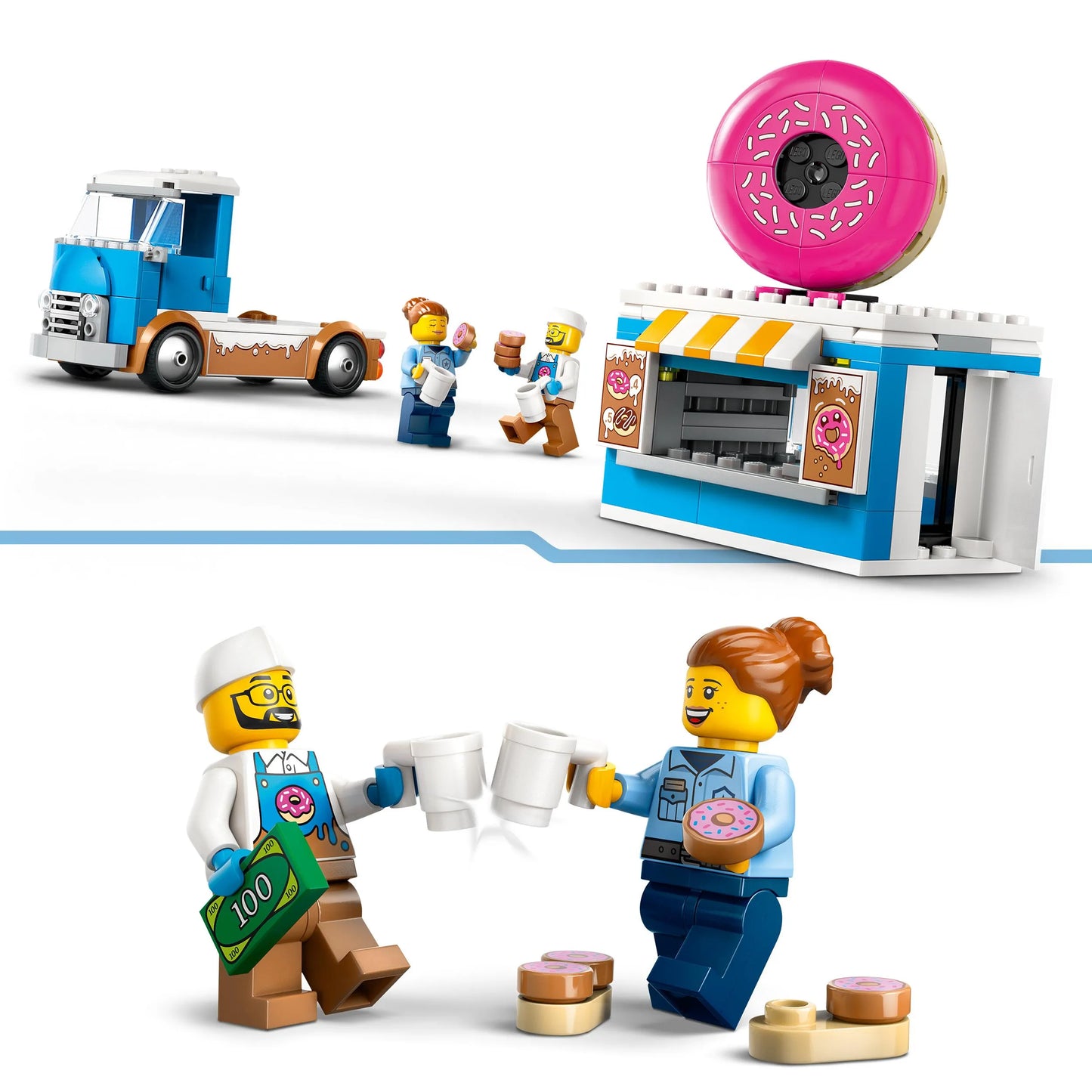 LEGO City spurgų sunkvežimis 60452 196 el.