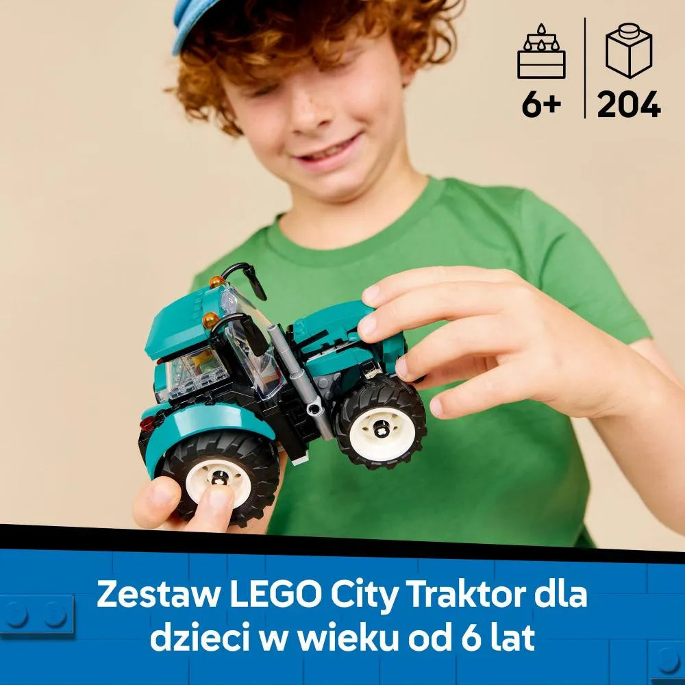 LEGO City traktorius 60498