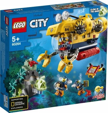 LEGO - CITY - Vandenyno tyrinėtojų povandeninis laivas - 60264