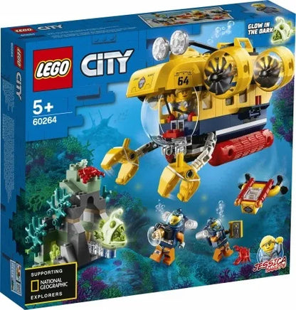 LEGO - CITY - Vandenyno tyrinėtojų povandeninis laivas - 60264