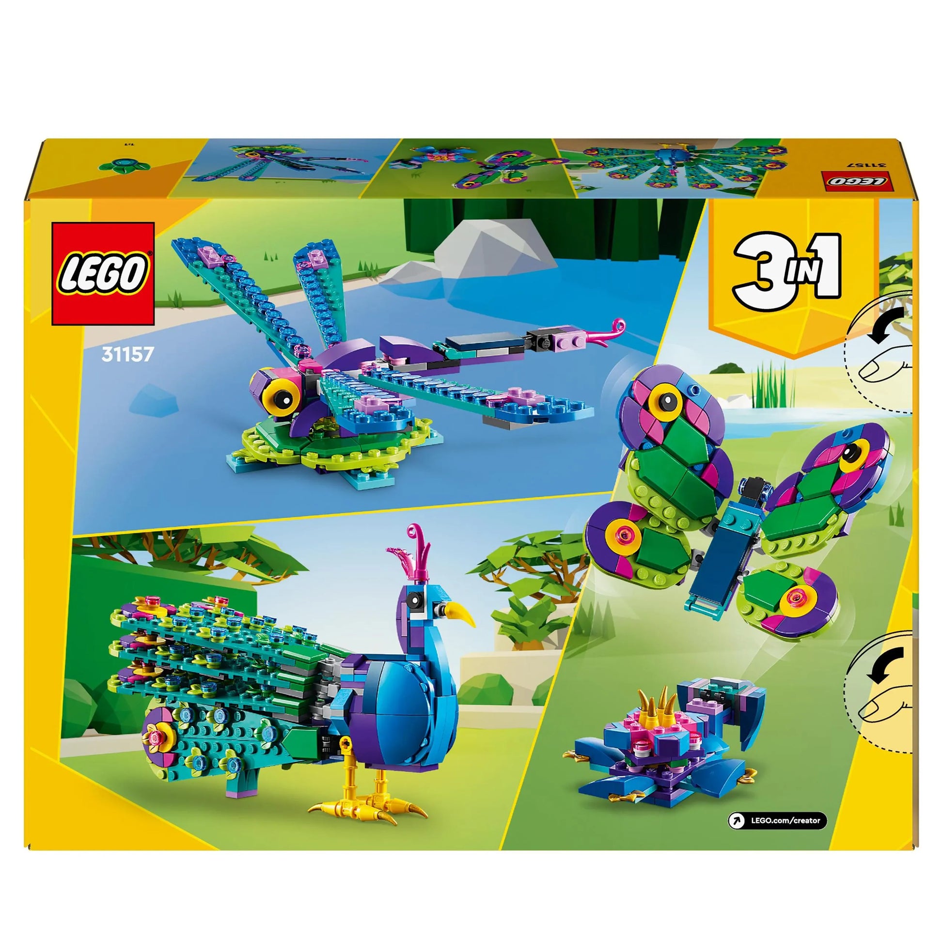 LEGO® Creator 3-viename 31157 Egotiškas povas