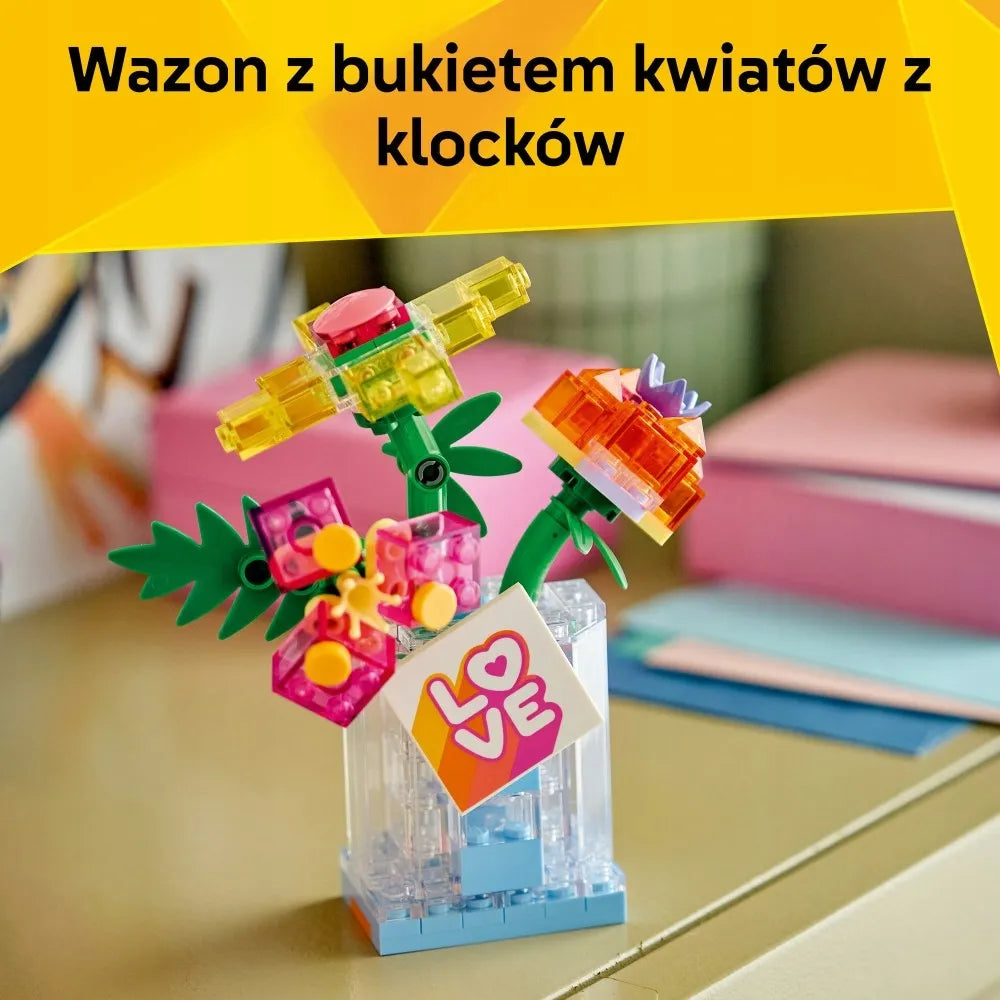 LEGO Creator 3 viename 31383 Kvepalų flakonas su gėlių dekoracija