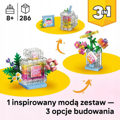 LEGO Creator 3 viename 31383 Kvepalų flakonas su gėlių dekoracija