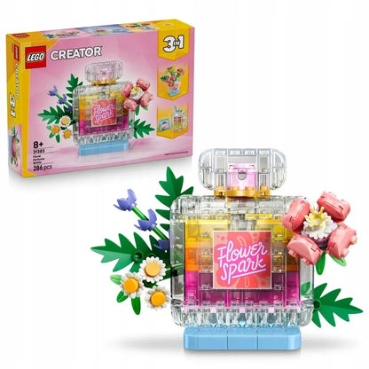 LEGO Creator 3 viename 31383 Kvepalų flakonas su gėlių dekoracija