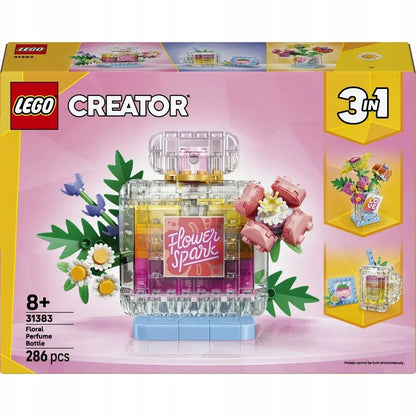LEGO Creator 3 viename 31383 Kvepalų flakonas su gėlių dekoracija