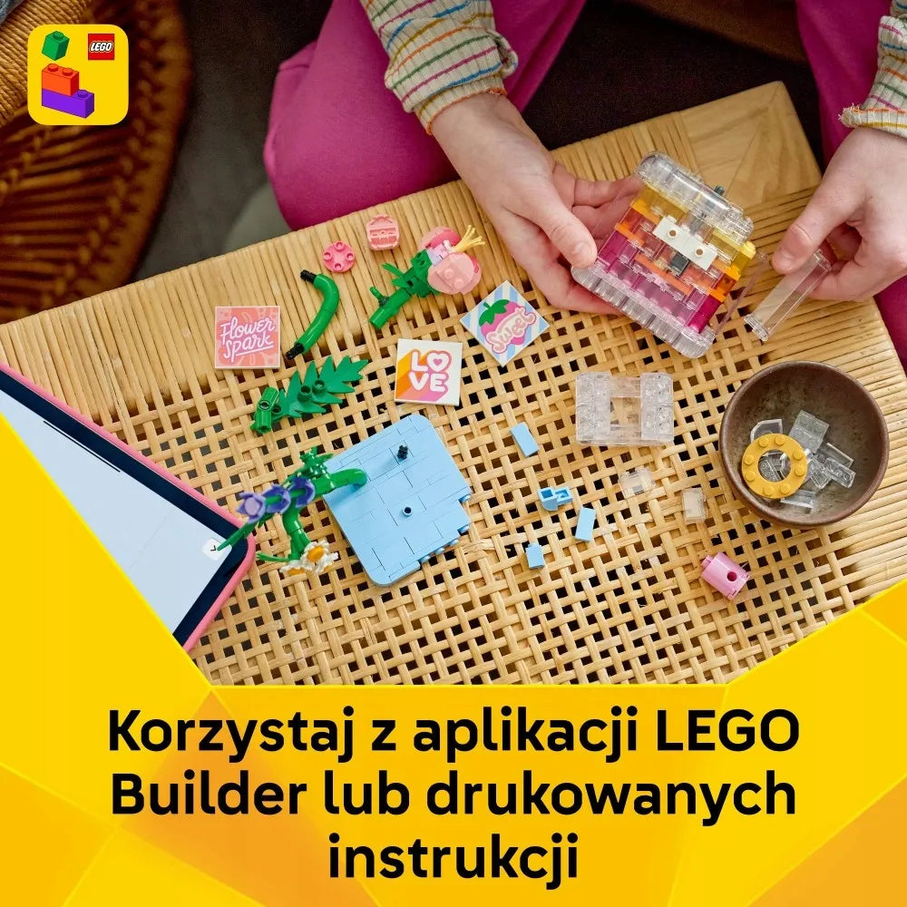 LEGO Creator 3 viename 31383 Kvepalų flakonas su gėlių dekoracija