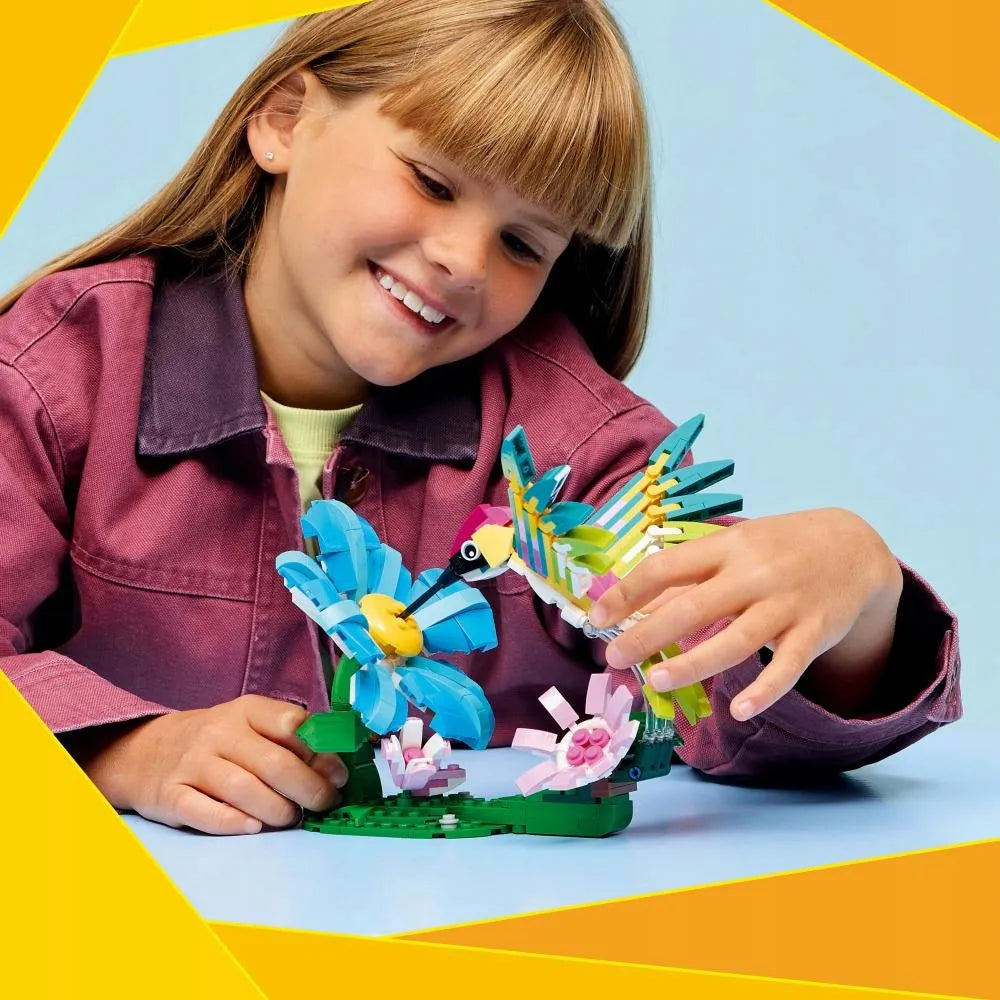 LEGO Creator 3 viename 31384 Laukinių gyvūnų pasaulis: spalvingasis kolibris