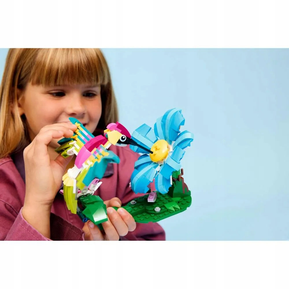 LEGO Creator 3 viename 31384 Laukinių gyvūnų pasaulis: spalvingasis kolibris