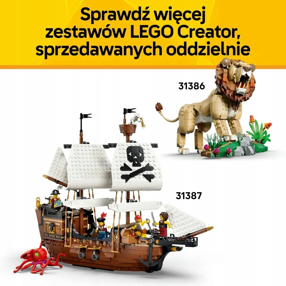 LEGO Creator 3 viename kultinis apžvalgos ratas 31389