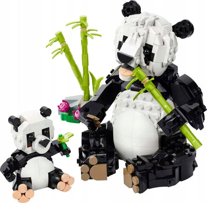 LEGO CREATOR 3 viename Laukiniai gyvūnai: pandų šeima 31165