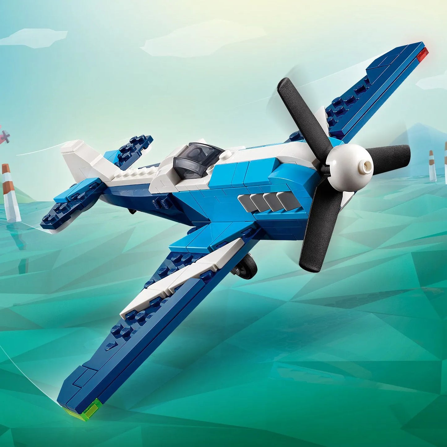 LEGO Creator 3 viename: Lenktyninis lėktuvas 31160