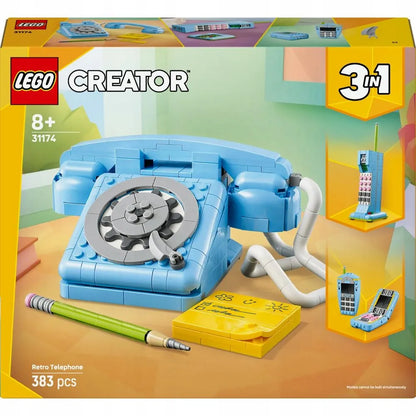 LEGO Creator 3 viename Retro stiliaus telefonas 31174