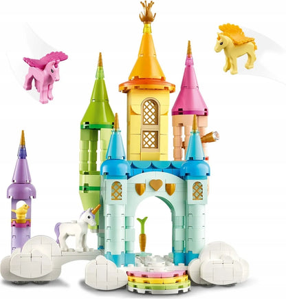LEGO Creator 3 viename vienaragių pilis – konstravimo rinkinys su vienaragiais