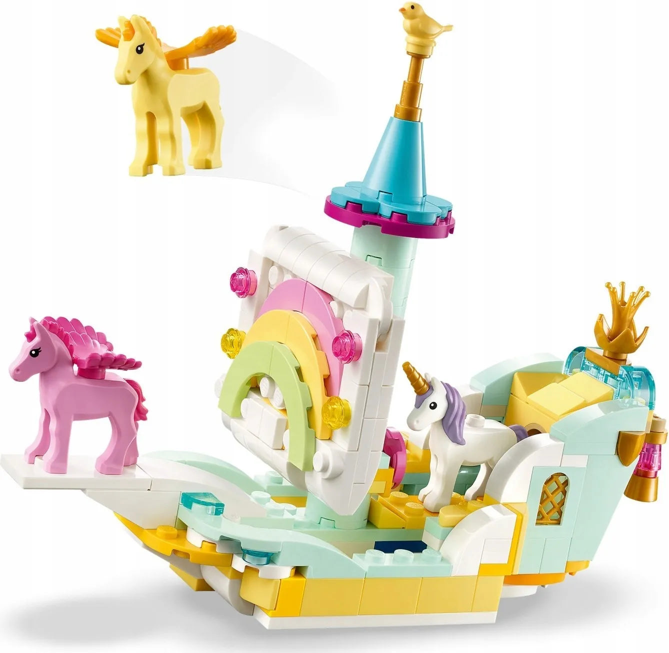 LEGO Creator 3 viename vienaragių pilis – konstravimo rinkinys su vienaragiais