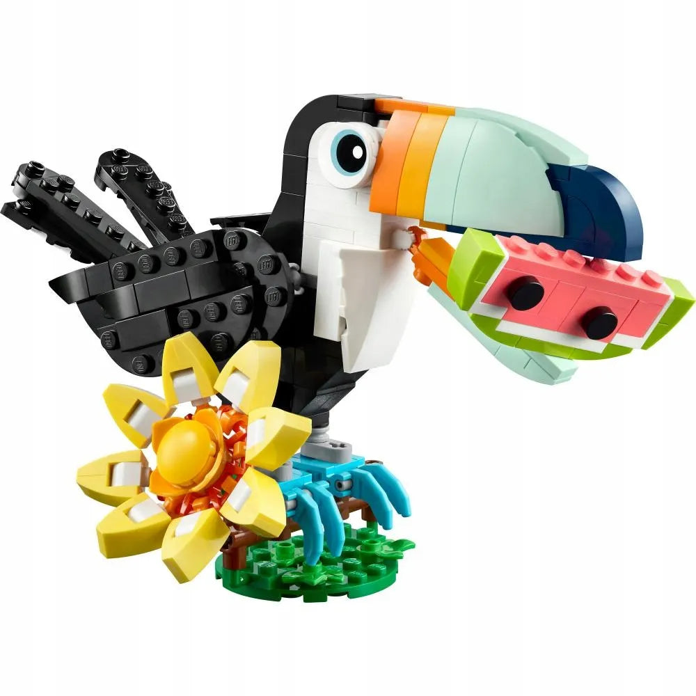 LEGO Creator Džiunglių gyvūnai: Tropinis tukanas 3-viename 31173