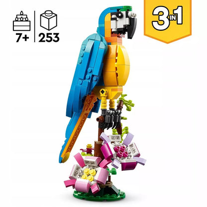 LEGO Creator Egzotiška papūga 3-in-1 31136