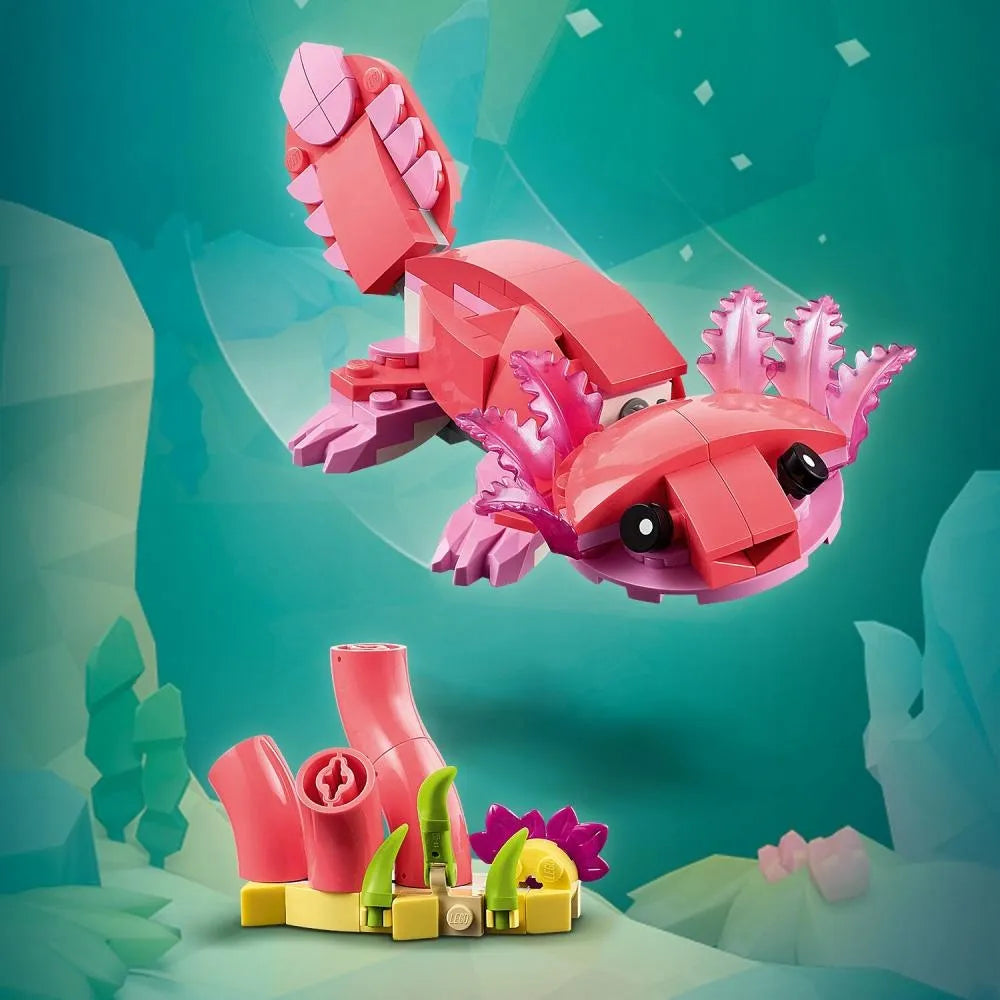 LEGO Creator Laukiniai gyvūnai: rožinis flamingas 3-viename 31170