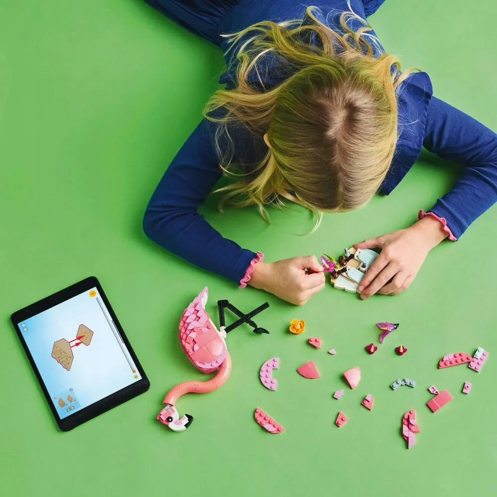 LEGO Creator Laukiniai gyvūnai: rožinis flamingas 3-viename 31170