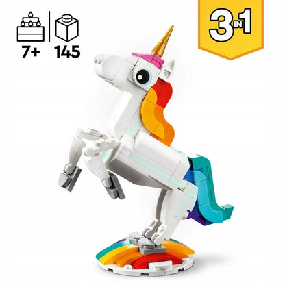 LEGO CREATOR Maginis vienaragis 3 viename 31140