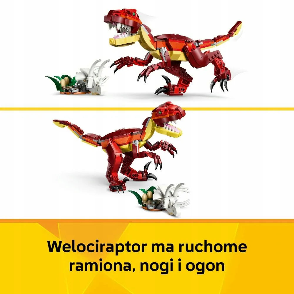 LEGO CREATOR Pavojingas dinozauras 3 viename 31379