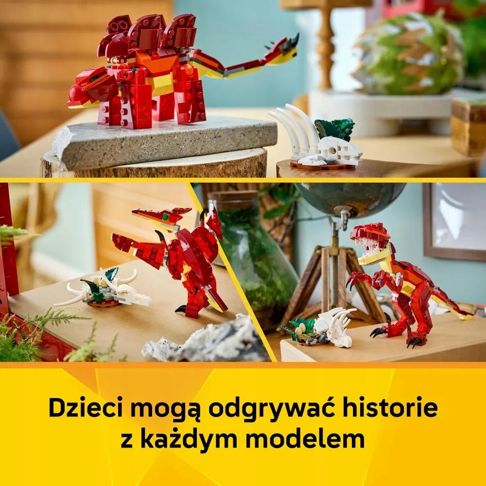 LEGO CREATOR Pavojingas dinozauras 3 viename 31379