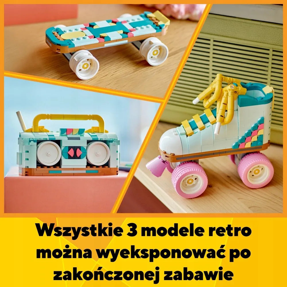 LEGO CREATOR Retro stiliaus riedučiai 3-viename 31148
