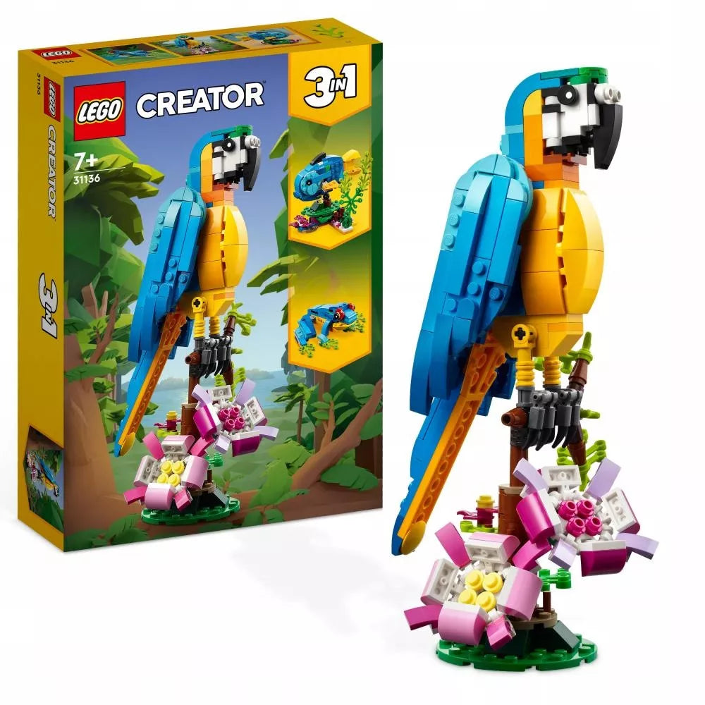 LEGO - Egzotiška papūga 3in1
