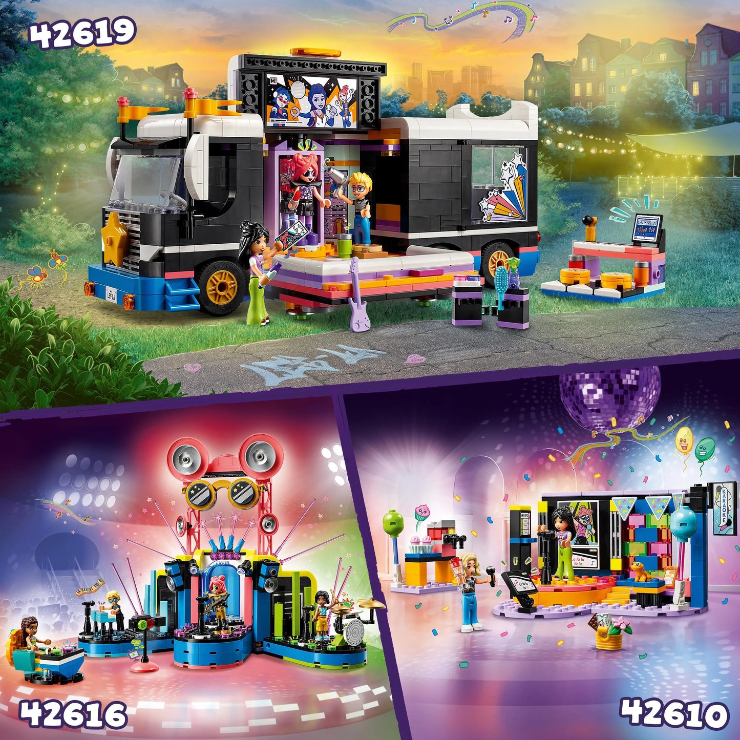LEGO Friends 42610 Karaokės vakarėlis