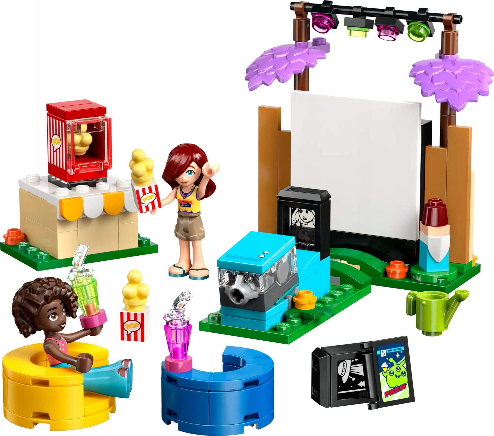 LEGO Friends 42642 Draugiškas filmų vakaras, 154 detalės, 6+