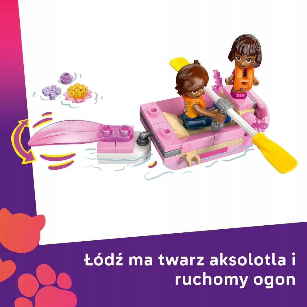 LEGO Friends 42681 Aksolotlio nuotykių valtis