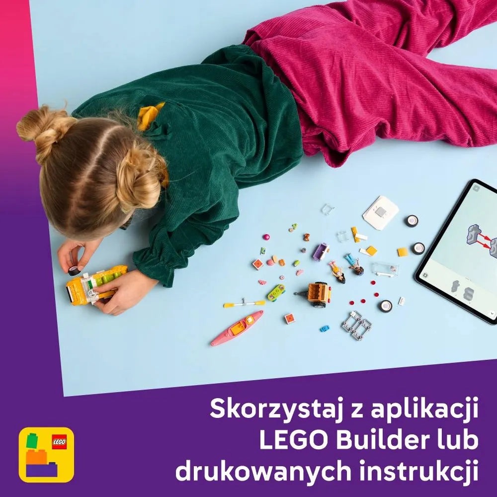 LEGO Friends automobilinė kelionė su draugais 42659