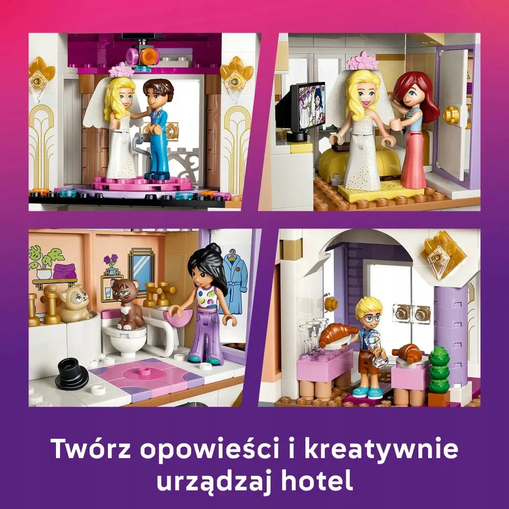 LEGO FRIENDS Heartleiko miesto didysis viešbutis 42704