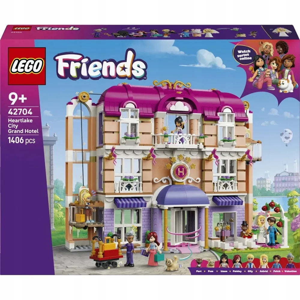 LEGO FRIENDS Heartleiko miesto didysis viešbutis 42704