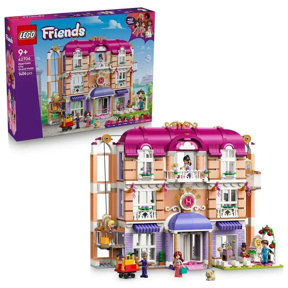 LEGO FRIENDS Heartleiko miesto didysis viešbutis 42704