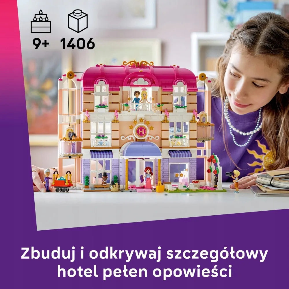 LEGO FRIENDS Heartleiko miesto didysis viešbutis 42704