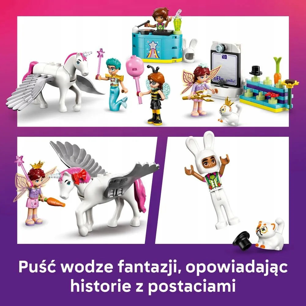 LEGO Friends Persirengėlių vakarėlis su vienaragiu ir fėja 42661