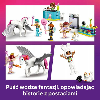 LEGO Friends Persirengėlių vakarėlis su vienaragiu ir fėja 42661