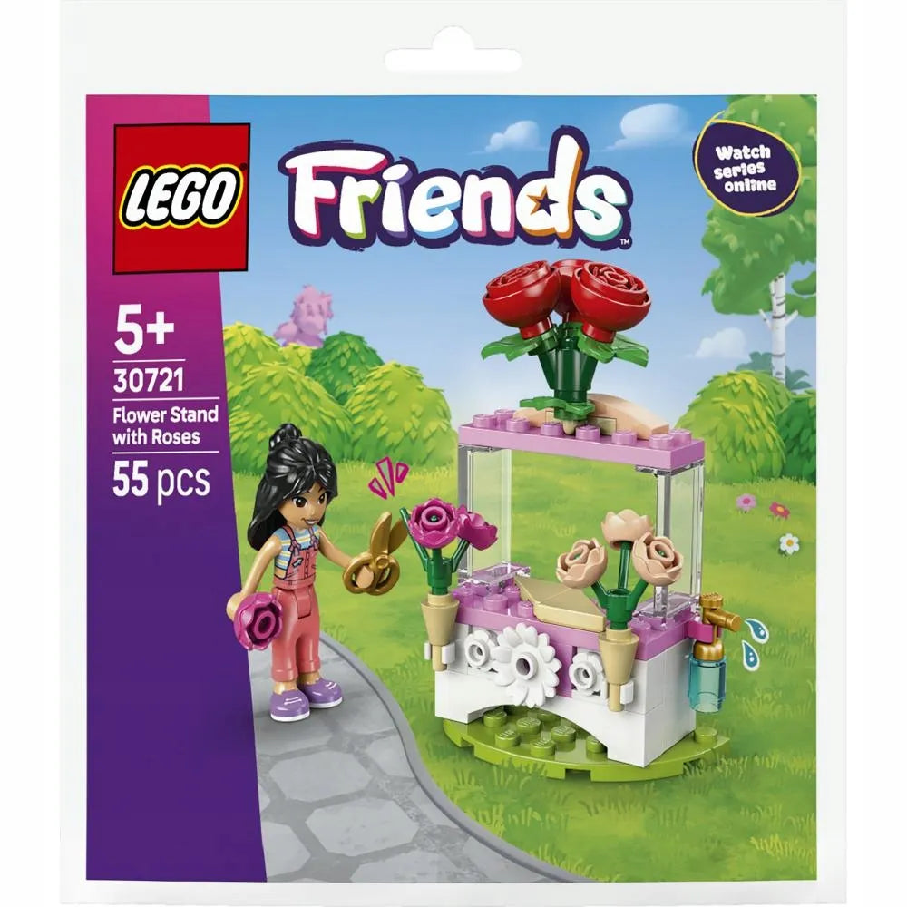 LEGO FRIENDS Rožių gėlių stendas 30721