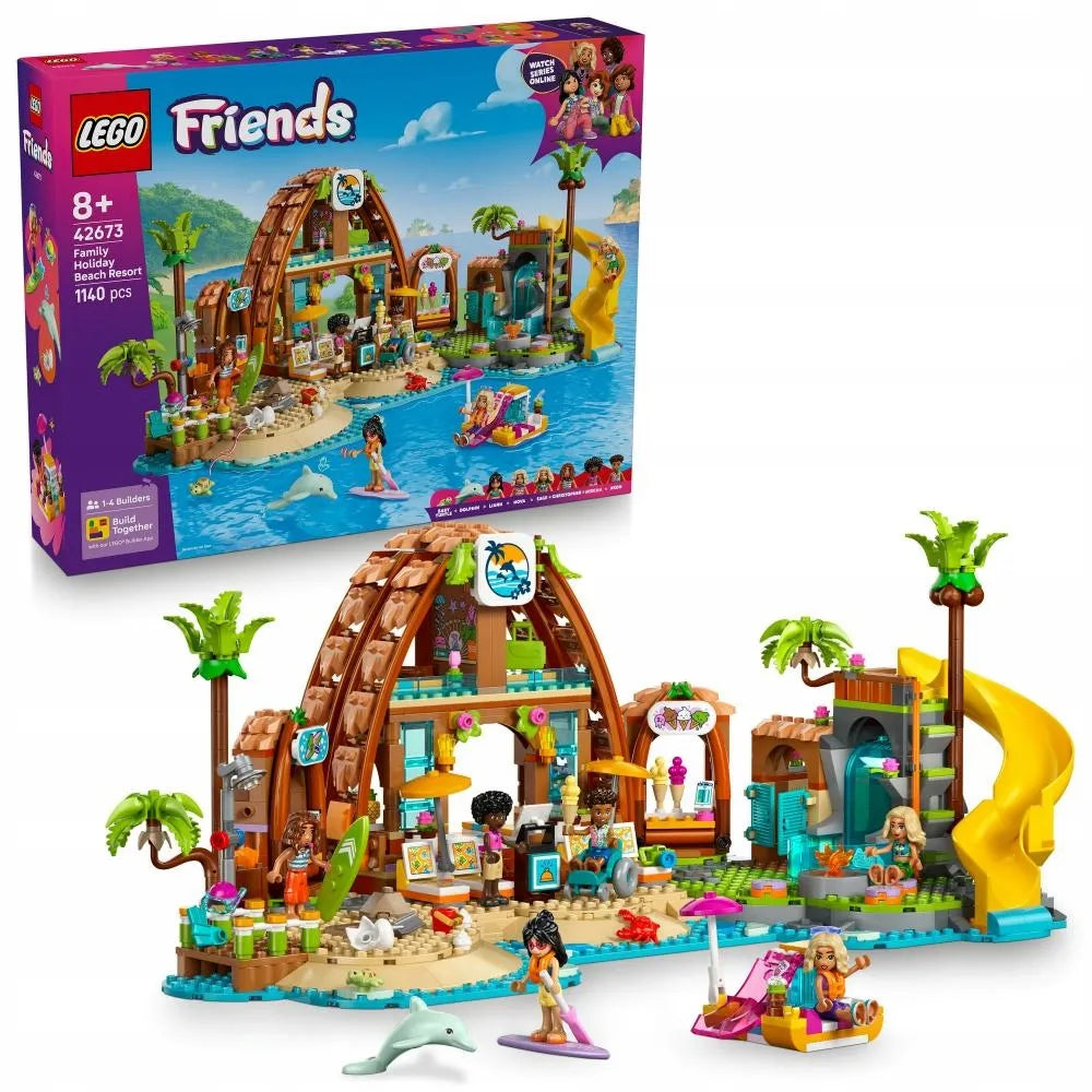 LEGO Friends Šeimos atostogos paplūdimyje 42673