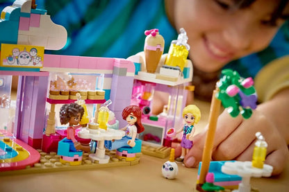 LEGO Friends Vienaragio kavinė vaivorykštės kavinė saldumynai 42684