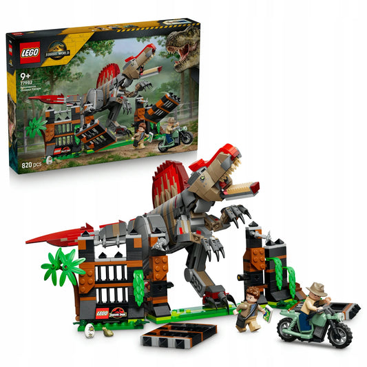 LEGO Jurassic World 77982 Spinozaurų pabėgimas – dinozauro konstruktorius