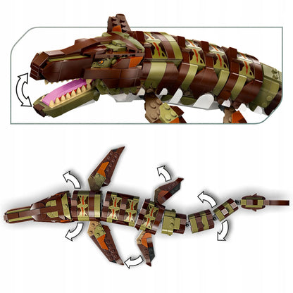 LEGO Jurassic World misija laivu ir mozazauro modelis 76974