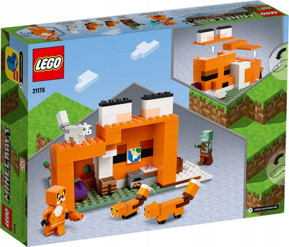 LEGO Minecraft 21178 Lapių buveinė
