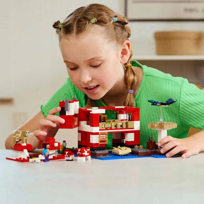 LEGO Minecraft 21270 Grybinių karvių namas