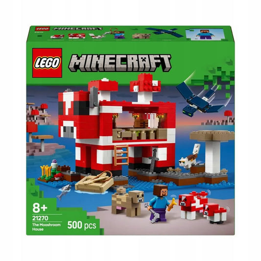 LEGO Minecraft 21270 Grybinių karvių namas