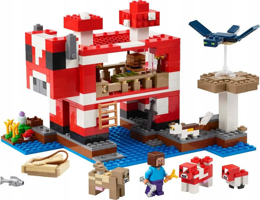 LEGO Minecraft 21270 Grybinių karvių namas