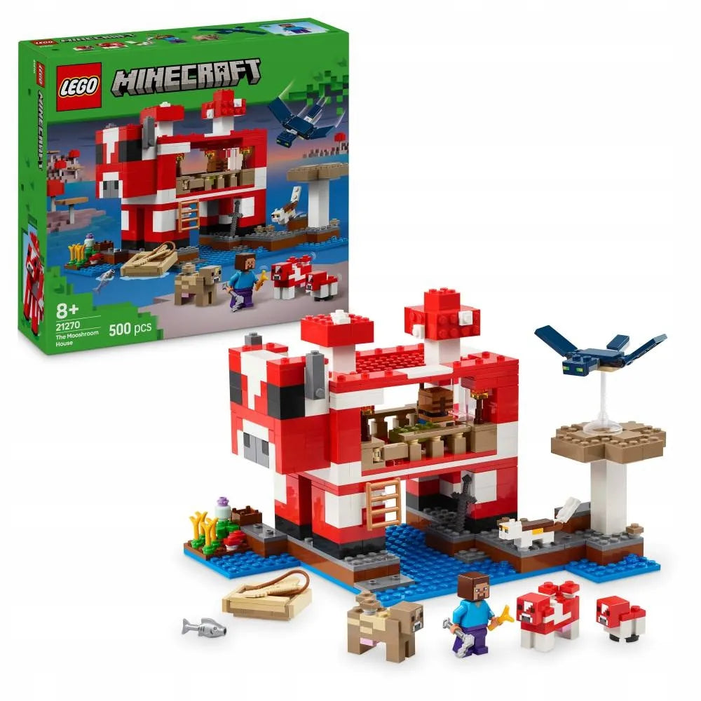 LEGO Minecraft 21270 Grybinių karvių namas