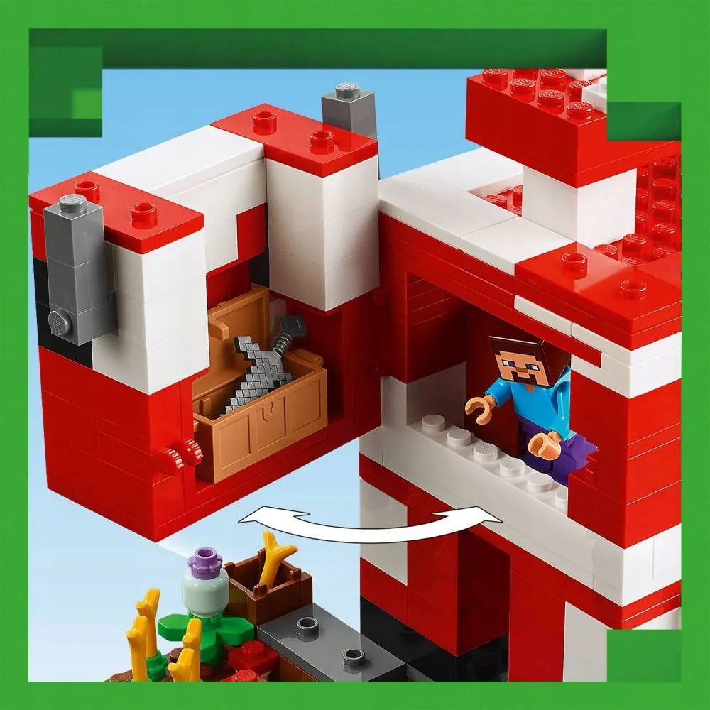 LEGO Minecraft 21270 Grybinių karvių namas